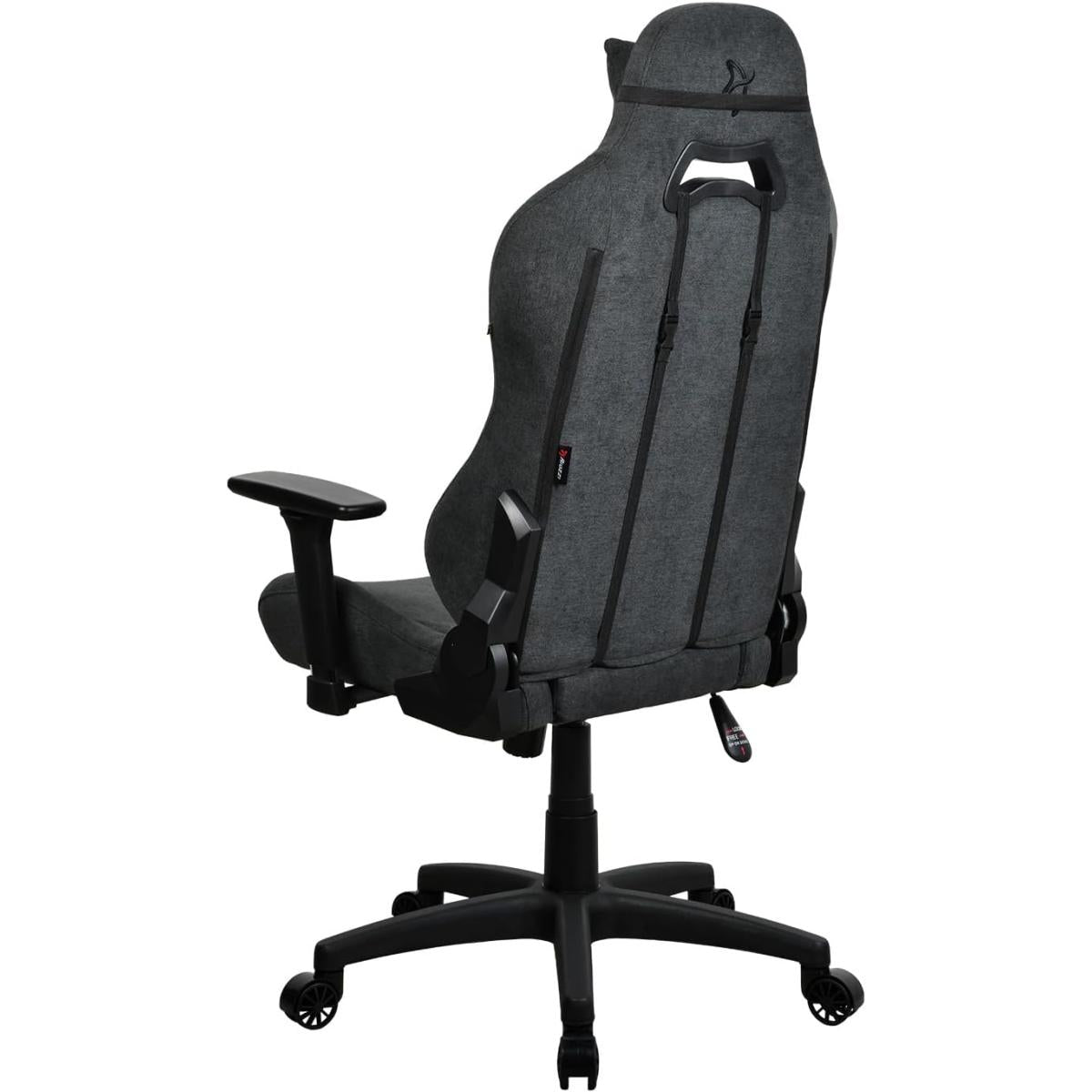 Arozzi Torretta Soft Fabric (2023) Soft Pleasant & Durable Ergonomic Design 3d Armrest 2 Adjustable Height Supportive Pillows & Adjustable Height Dark Grey Arozzi Torretta Soft Fabric (2023) Soft Pleasant & Durable Ergonomic Design 3d Armrest 2 Adjustable Height Supportive Pillows & Adjustable Height Dark Grey