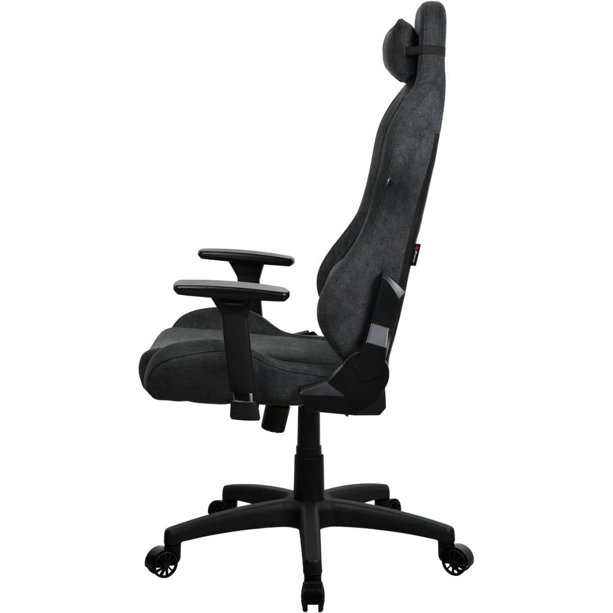 Arozzi Torretta Soft Fabric (2023) Soft Pleasant & Durable Ergonomic Design 3d Armrest 2 Adjustable Height Supportive Pillows & Adjustable Height Dark Grey Arozzi Torretta Soft Fabric (2023) Soft Pleasant & Durable Ergonomic Design 3d Armrest 2 Adjustable Height Supportive Pillows & Adjustable Height Dark Grey