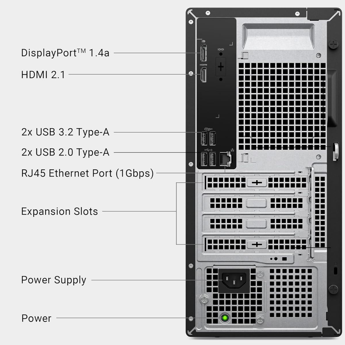 Dell wireless Bluetooth NVMe PCIe processor for desktop computer builds