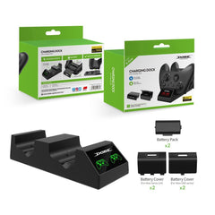 Dobe Charging Dock XBOX SERIES Stick XBOX ONE with 2 Battery TYX-1817X - CompuMe