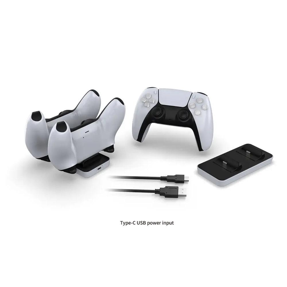 Dobe TP5 - 0591 High Quality Dual Charging Station PS5 Joystick Controller with gamepad