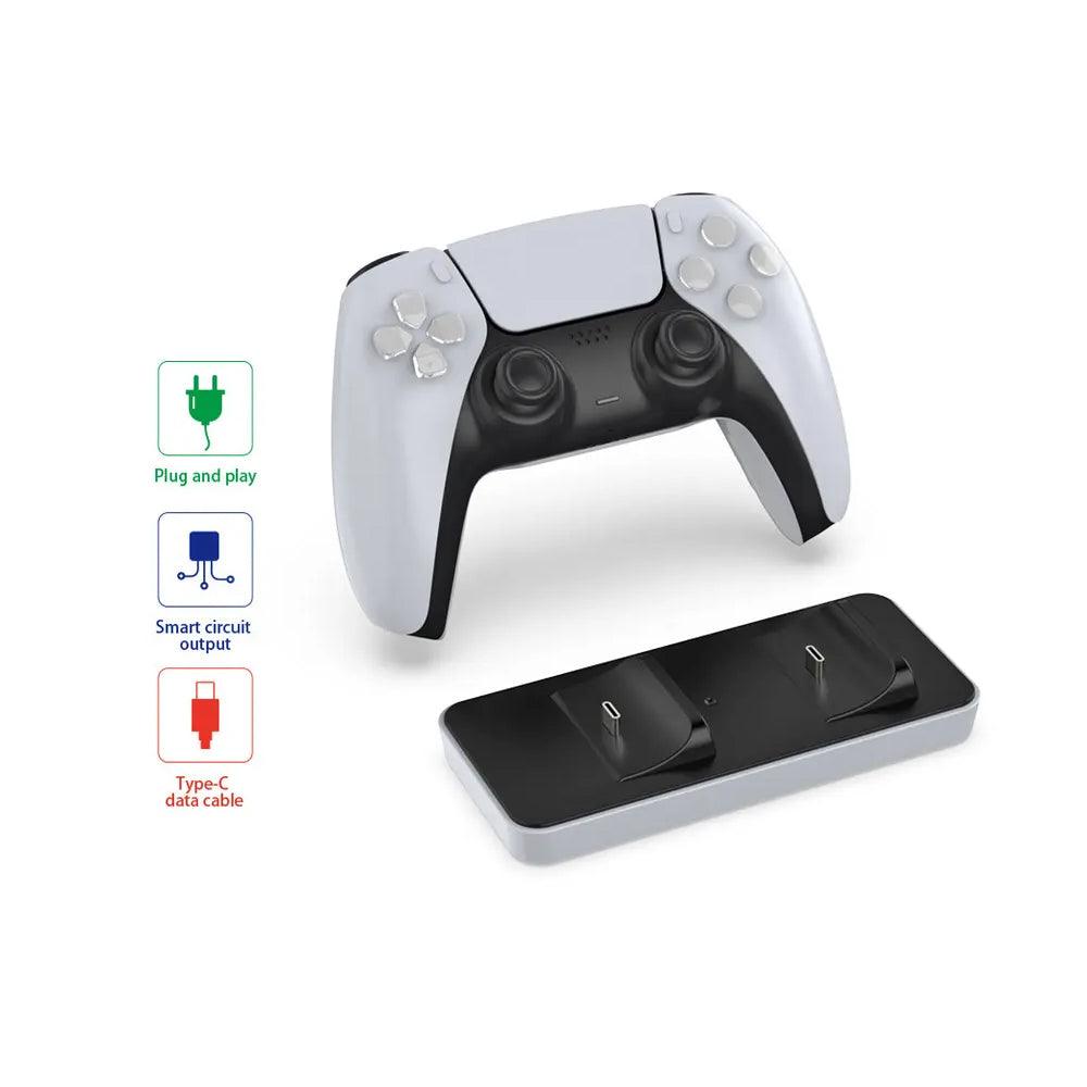 Dobe TP5 - 0591 High Quality Dual Charging Station PS5 Joystick Controller with gamepad