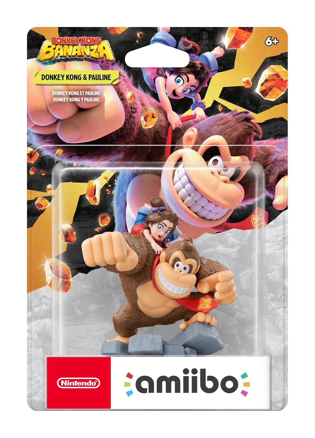 Donkey Kong and Pauline: Donkey Kong Bananza Series Amiibo