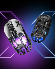 GravaStar Mercury X Wireless Gaming Mouse - Interstellar Silver