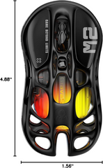 GravaStar Mercury M2 Wireless Gaming Mouse - Stealth Black