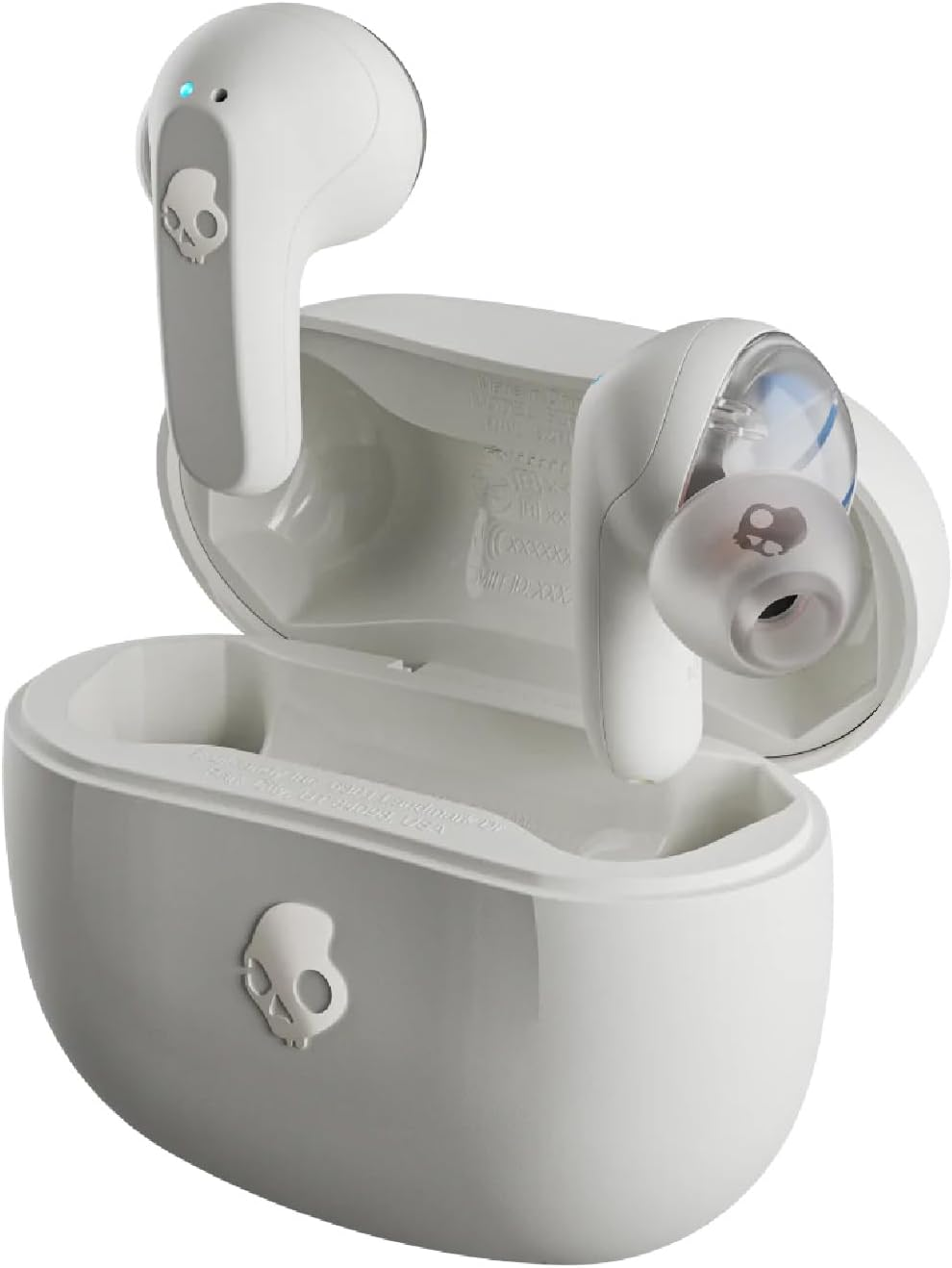 Skullcandy Rail Wireless Earbuds, Bluetooth Headphones - White
