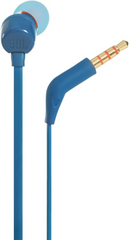 JBL TUNE 110 Wired Earbuds - BLUE