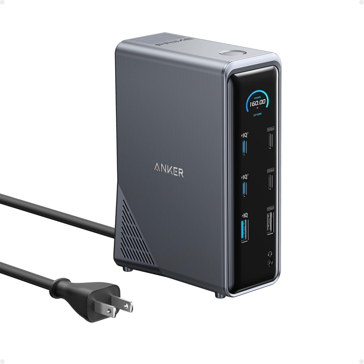 Anker Prime Charging Docking Station (14in1 Dual Display 160W)