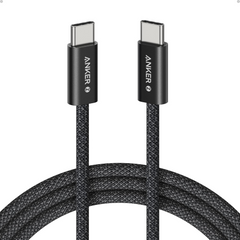 Anker Braided and Dirt-Free Type-C Fast Charging Cable(240W)(1.8m) - Black