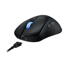 Asus ROG Keris II Ace Ultralight 54g Ergonomic Gaming Mouse - Black/White
