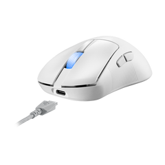 Asus ROG Keris II Ace Ultralight 54g Ergonomic Gaming Mouse - Black/White