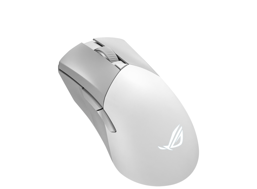 Asus ROG Gladius III 2.4 GHz & BT Wireless Gaming Mouse - White