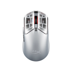 HyperX Pulsefire Haste 2 S Lightweight Wireless Optical Gaming Mouse with RGB Lighting - Silver