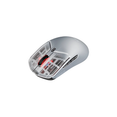 HyperX Pulsefire Haste 2 S Lightweight Wireless Optical Gaming Mouse with RGB Lighting - Silver