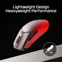 HyperX Pulsefire Haste 2 Pro 4K Wireless Gaming Mouse - Slate Grey