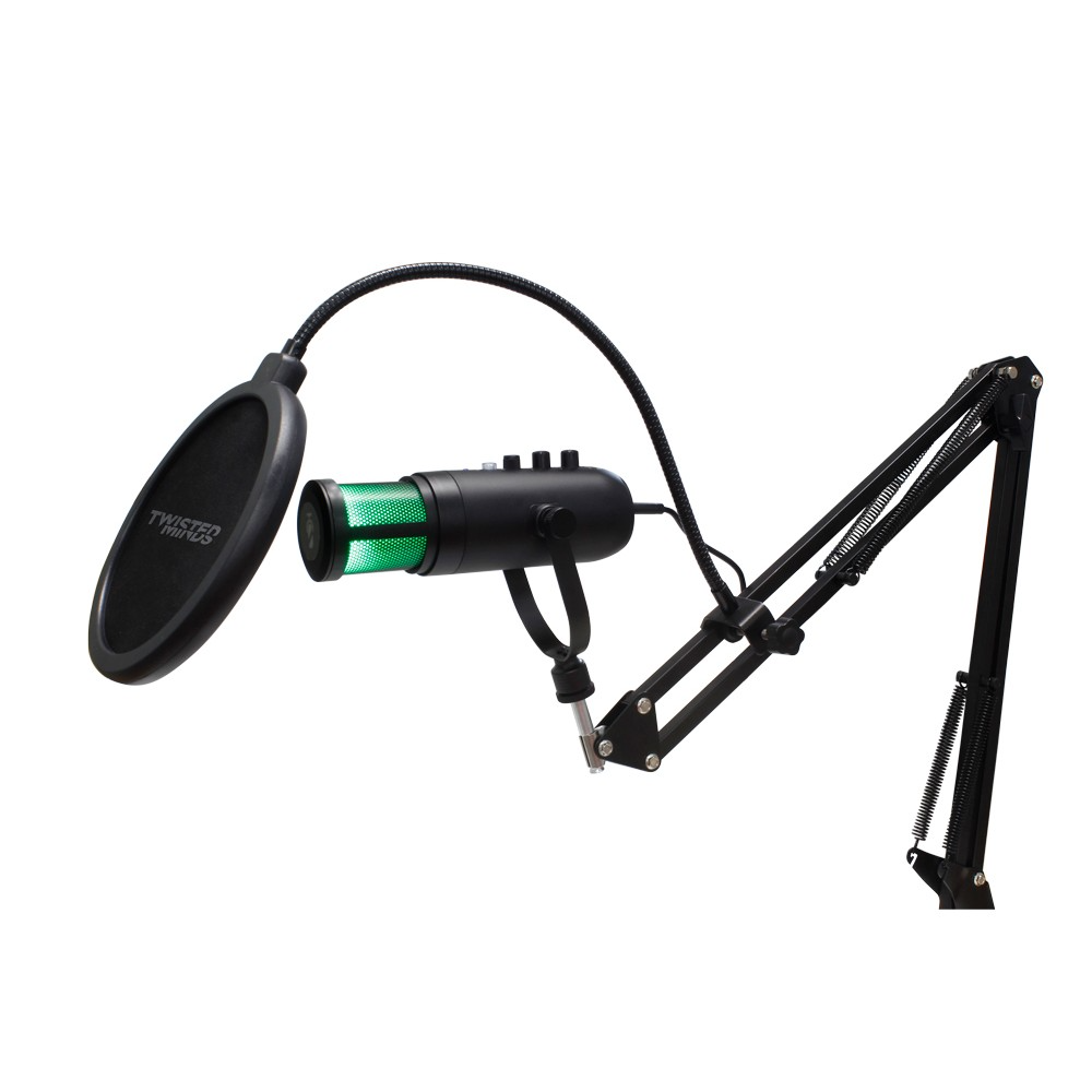 Twisted Minds W108 USB Microphone RGB - Black