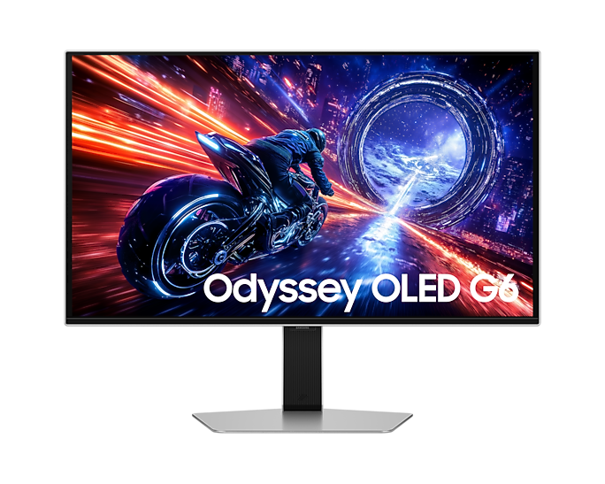 Samsung Odyssey OLED G6 (FG602) 27" 2K 500Hz 0.03ms(GTG) Quantum Dot HDR10+ 10Bit HDMI 2.1 Flat Monitor