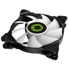 Gamemax FN-12RAINBOW-C2 ARGB 120mm 1100RPM Case Fan - Black