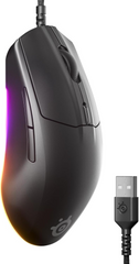SteelSeries Rival 3 Gen 2 Wired Gaming Mouse - Black