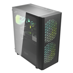 Darkflash DK360 ATX PC Case - Black