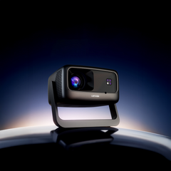 LENYES LPR02 LCD FHD 360 Degree Rotatable Auto Focus Projector - Dark Gray