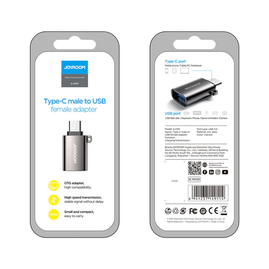 Joyroom H151 USB-C Adapter