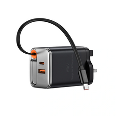 WIWU 45W Helix GaN Fast Charger - Black