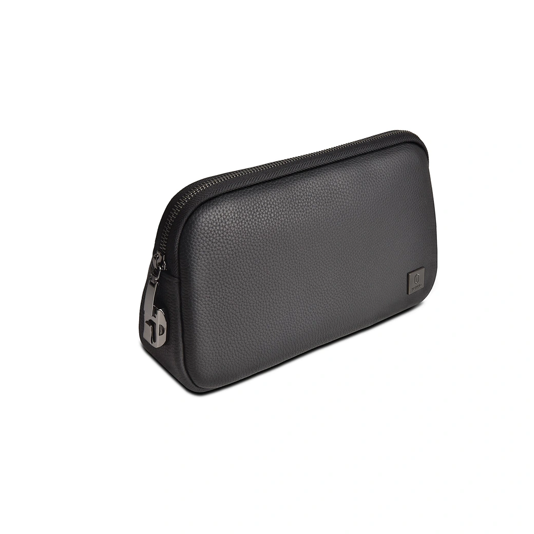 WIWU ALPHA Fingerint Lock Clutch Bag - Black