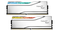 G.SKILL Trident Z5 Royal RGB Series 32GB (2x16GB) DDR5 RAM 6000MT/s CL28 Memory Kit - Silver