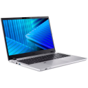 Business Laptop Acer Travelmate Professional 2 15, Intel Core Ultra 5 225U, 16GB DDR5, 1TB SSD, 15.6" FHD Display, Finger Print Reader, microSD Reader, USB4, 3 Year Warranty - Sliver