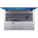 Business Laptop Acer Travelmate Professional 2 15, Intel Core Ultra 5 225U, 16GB DDR5, 1TB SSD, 15.6" FHD Display, Finger Print Reader, microSD Reader, USB4, 3 Year Warranty - Sliver