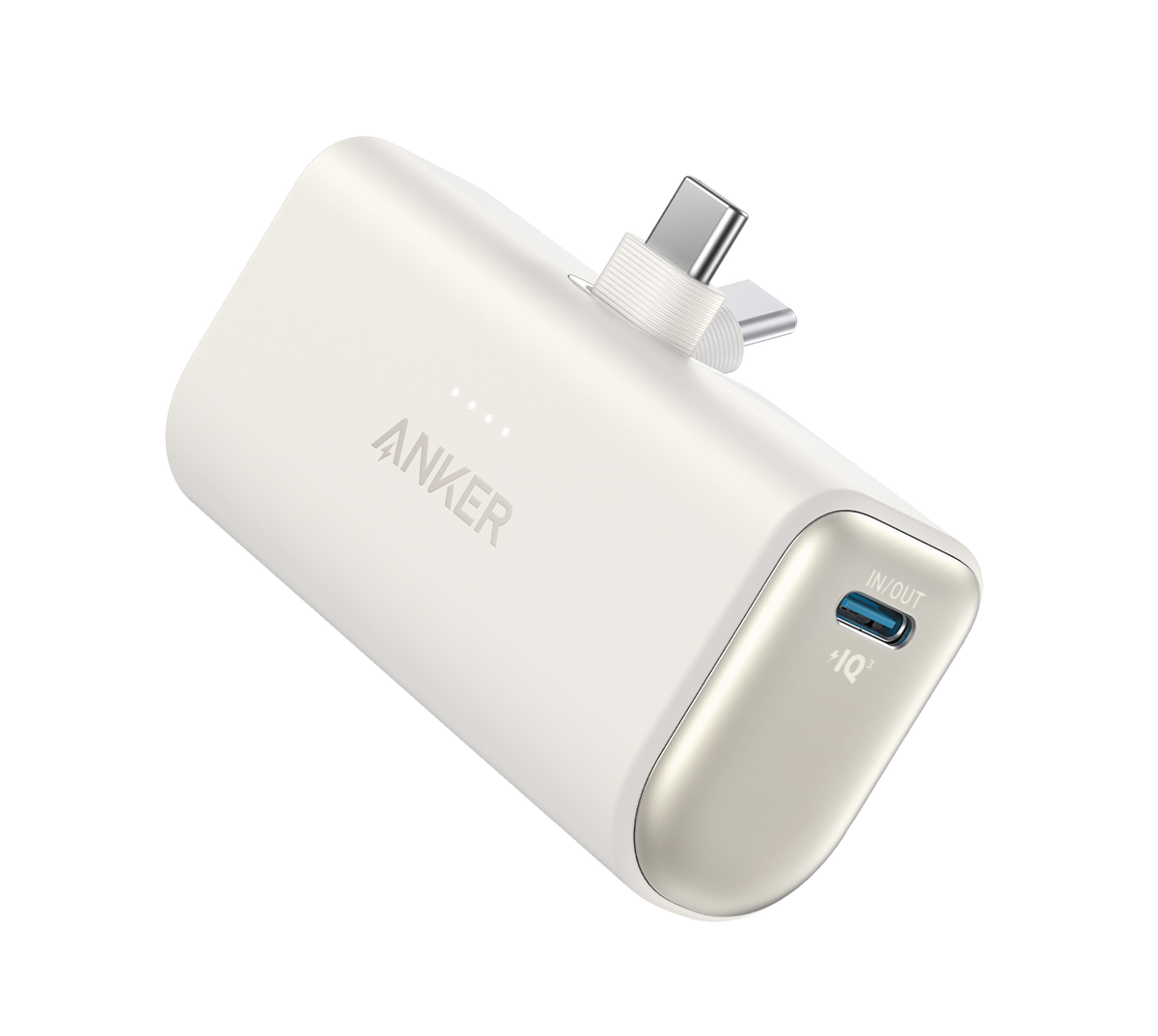 Anker 621 Power Bank Built-in USB-C Connector 22.5W - Shell White