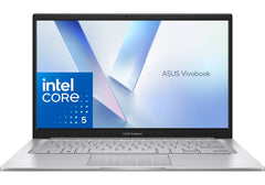 ASUS Vivobook 15 (F1504VA) Laptop, Intel Core 5 120U Processor, 16GB DDR5 (Customized), 512GB SSD, Wi-Fi 6, Bluetooth 5.2, Sonic Master Audio, Cool Silver