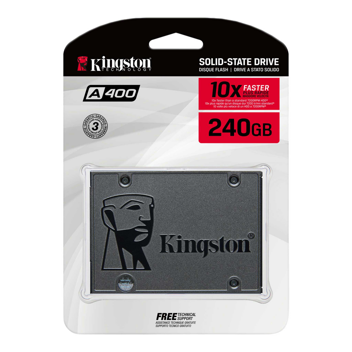 Kingston 240GB A400 SATA 3 2.5" Internal SSD