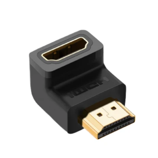 UGREEN 20109 HDMI Male to Female Right Angle Adapter – Down