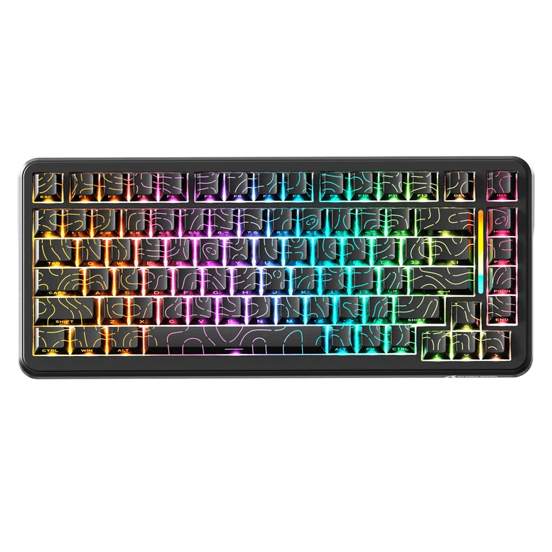 ATTACK SHARK X82 PRO HE Magnetic Switch Keyboard – Black Contour Line
