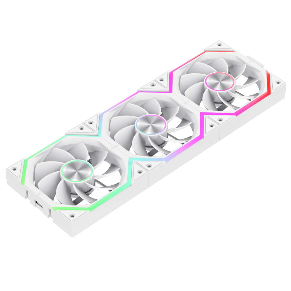 GAMEMAX FN12A-N2-WL-RW Reversible Blade Cooling Fan