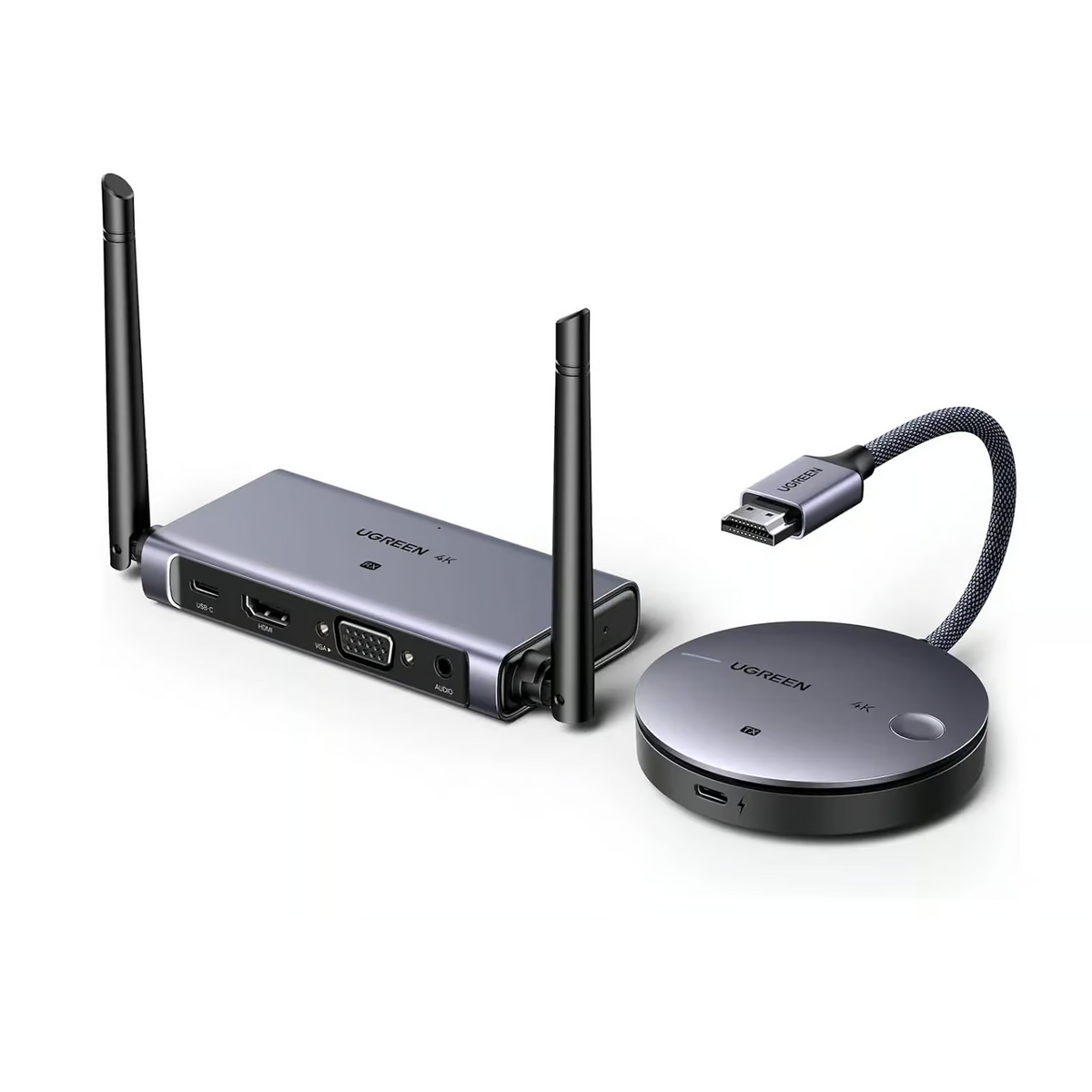 UGREEN CM586 4K@30Hz Wireless HDMI Extender TX and RX 50 Meter Range