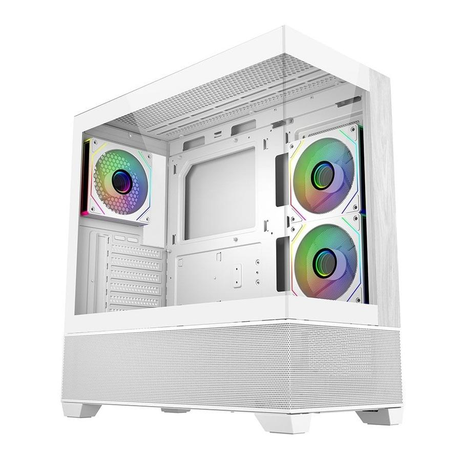 COOLER MASTER ELITE 690 GAMING CASE - WHITE