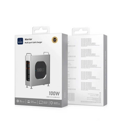 WIWU Wi-G013 EU 100W Warrior Multi-port GaN Charger 2C2A