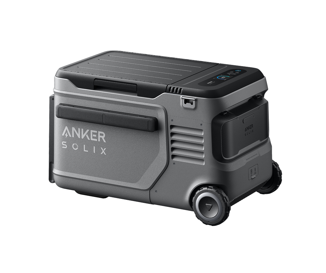 Anker SOLIX EverFrost 2 23L Electric Cooler A17A32A1 – Removable Battery, Gray