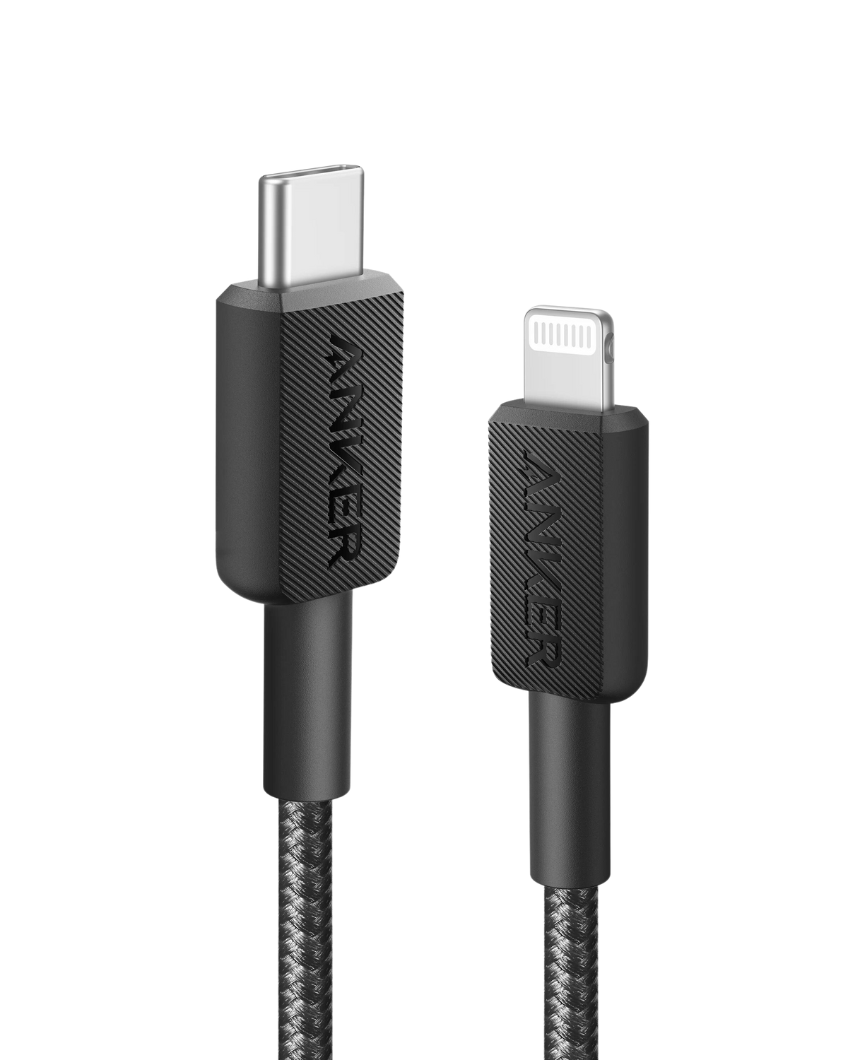 Anker Anker 322 USB-C to Lightning Cable (6ft Braided) Black