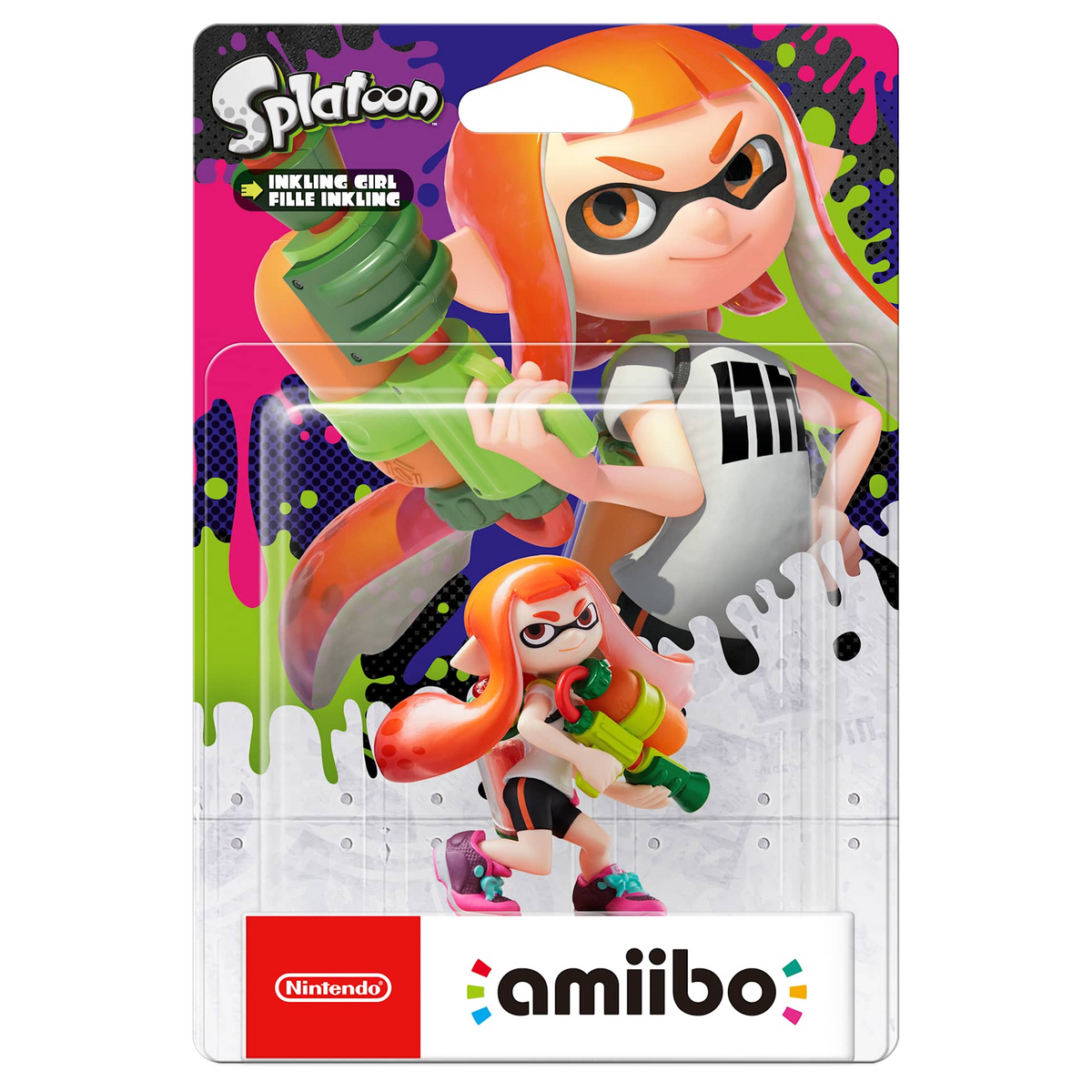 Nintendo Amiibo Inkling Girl – Splatoon Collection