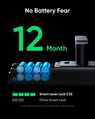 Anker Eufy Smart Lever Lock C33 Black