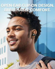 Anker Soundcore C40i Open-Ear Clip-On Earbuds – Flexible Joint Design - Dark Gray