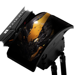 Thermalright Rainbow Vision 360 Turbo ARGB AIO Liquid CPU Cooler – 6.67" Screen, Black