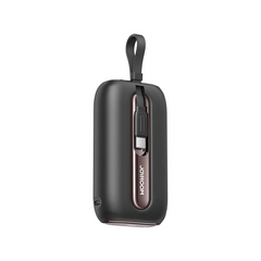 JOYROOM JR-L012 10000mAh 22.5W mini Power Bank with Dual Cables Black
