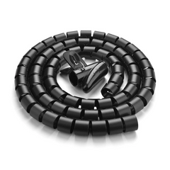 UGREEN LP121 Cable Protection Tube Sleeve – 25mm Diameter, Black