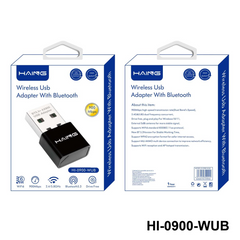 HAING HI-0900-WUB Wirelee Usb Adapter With Bluetooth USB Adapter