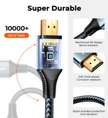 JOYROOM SY-20H1 HDMI to HDMI cable (4K@60Hz) -2m GRAY